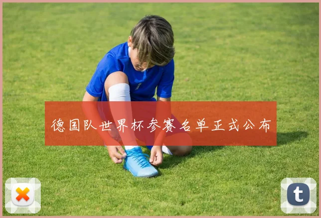 德国队世界杯参赛名单正式公布