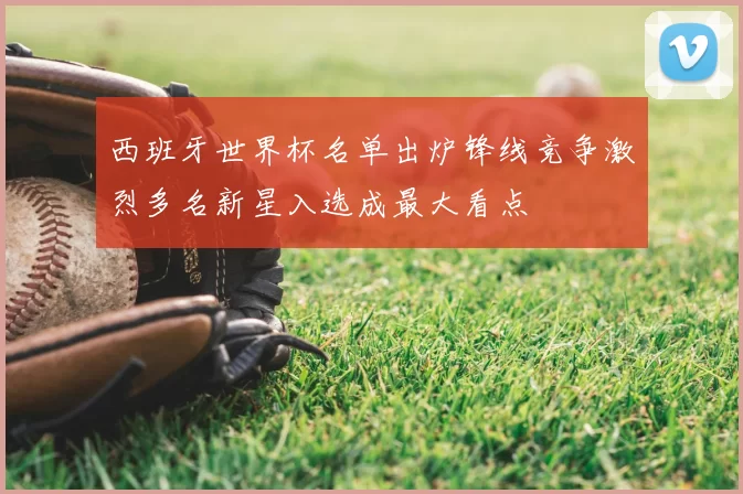 西班牙世界杯名单出炉锋线竞争激烈多名新星入选成最大看点